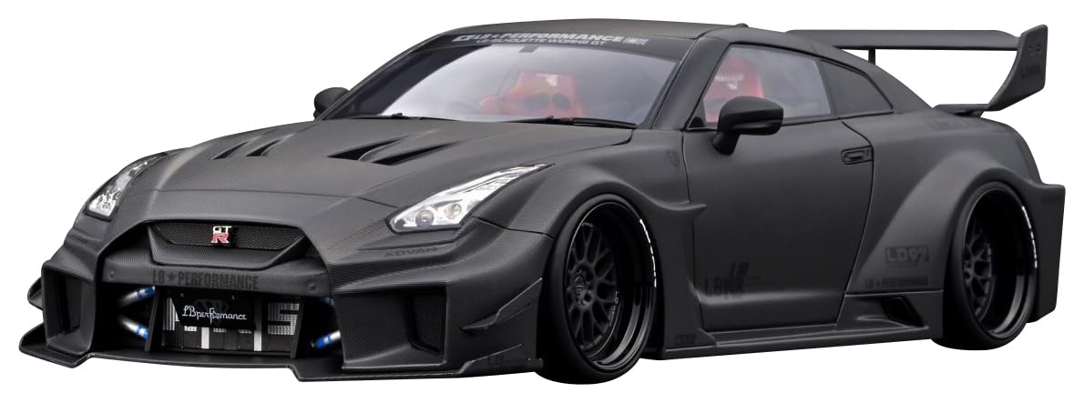 模型製作用品 1/18 LB-Silhouette WORKS 35GT-RR 1/18 LB-Silhouette WORKS GT Nissan 35GT-RR White/Yellow With